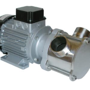 Bomba de turbina flexible sanitaria