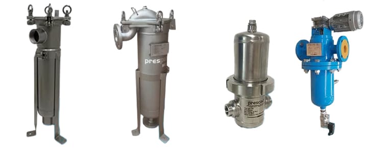 Filtros industriales Prescad
